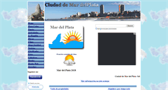 Desktop Screenshot of ciudaddemardelplata.com